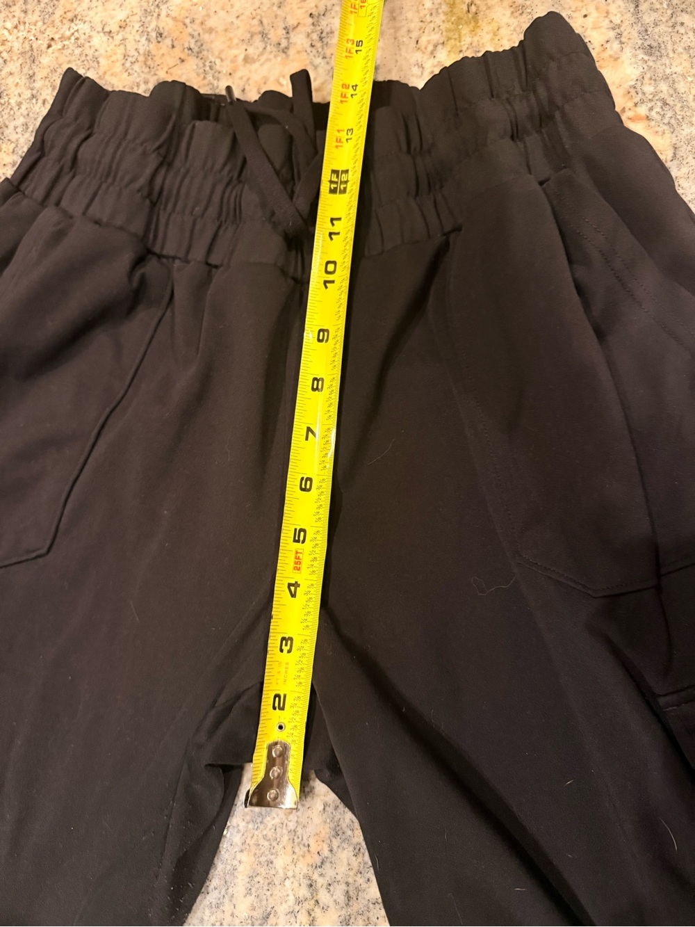 Mondetta Performance + Luxury Black Jogger Pants Size Large | Stretch Cargo - Picture 7 of 13